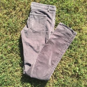 Rue21 grey skinny corduroy pants